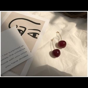 MOVING SALE Cherry earrings